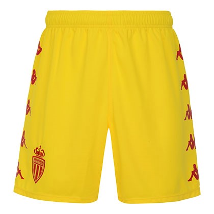 Pantalones AS Monaco Portero 2021-22 Amarillo